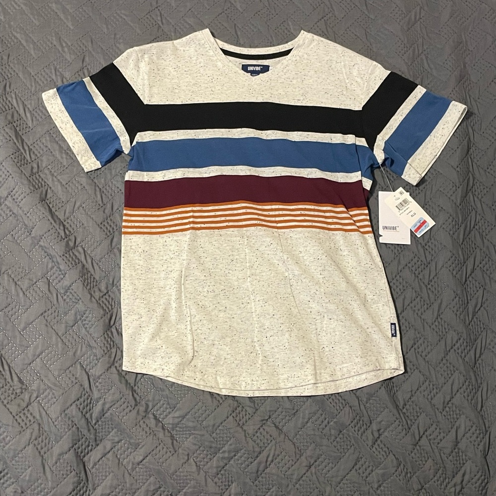 Univibe Speckled Cream T-Shirt